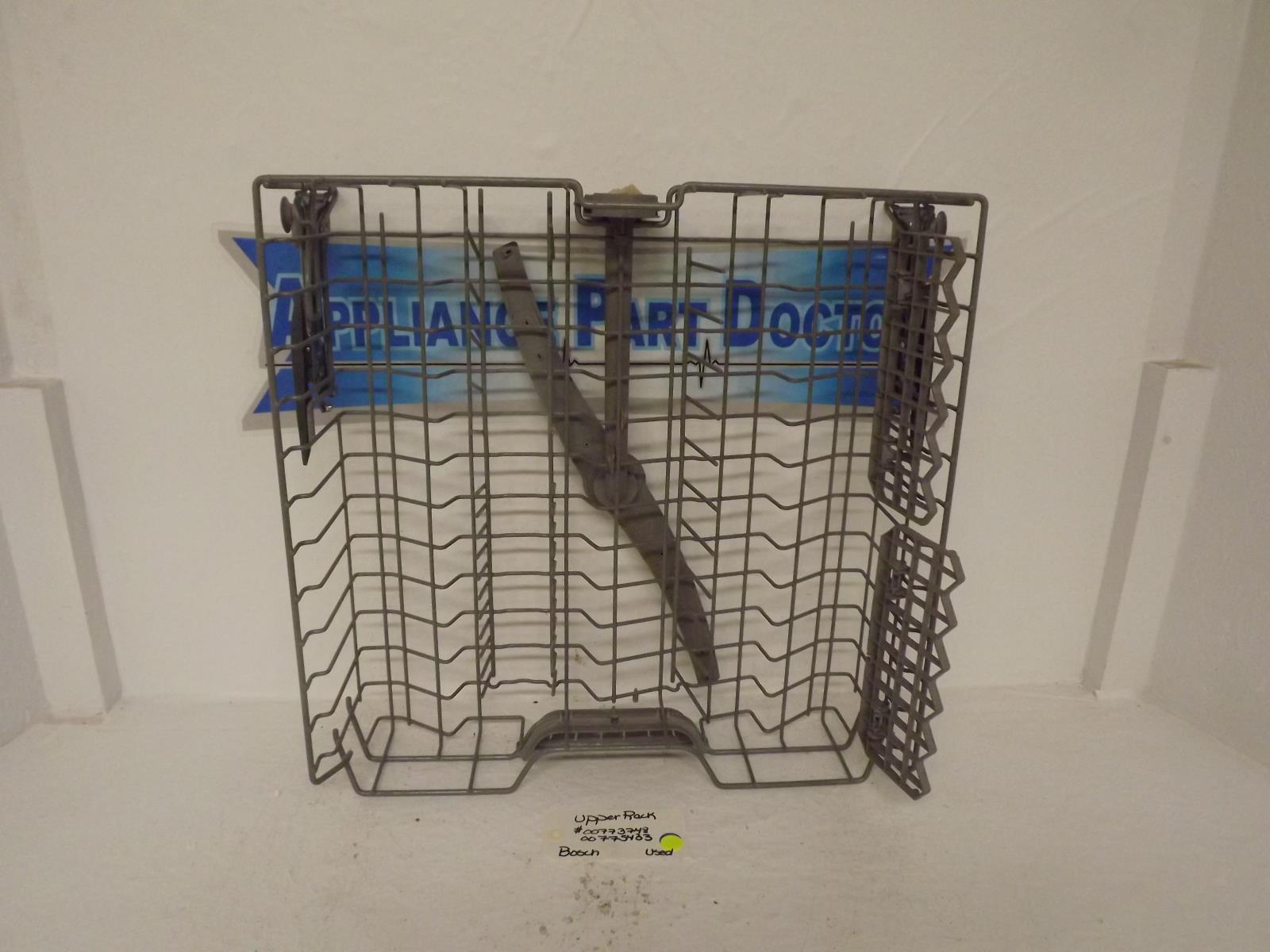 Bosch Dishwasher 00773748 00775433 Upper Rack Used Bosch Dishwasher 00773748 00775433 Upper Rack Used